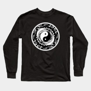 Yin Yang Dolphins Long Sleeve T-Shirt